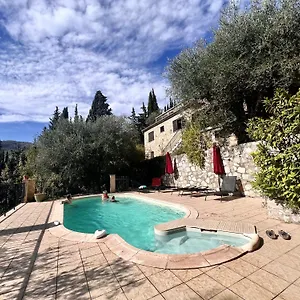 Entre Et Monaco Grande Avec Piscine Privee 12 Personnes Drap